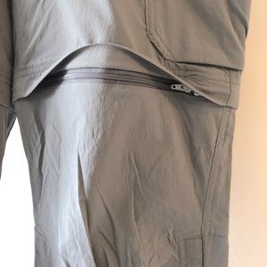 REI relaxed fit, convertible, hiking shorts/pants.